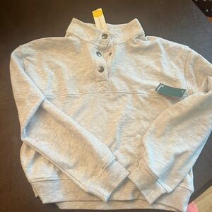 Gray Kids Pullover Sweatshirt